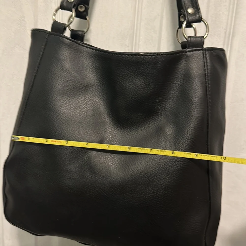 Lovely Black Tote By Lucky - Picture 7 of 9